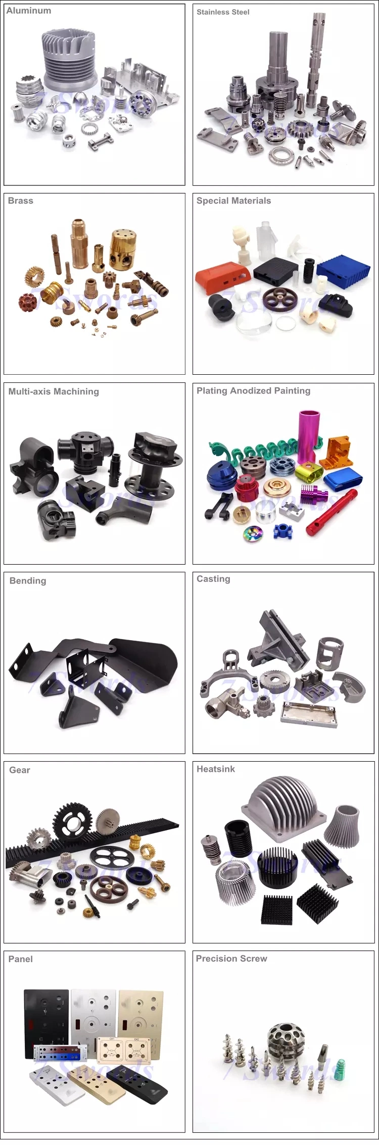 Aluminum Die Casting Parts, Zinc Die Casting Parts, Aluminum Mold / Part