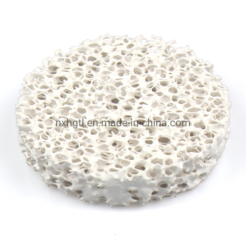 Alumina Porous Ceramic Foam Filter Plate for Foundry