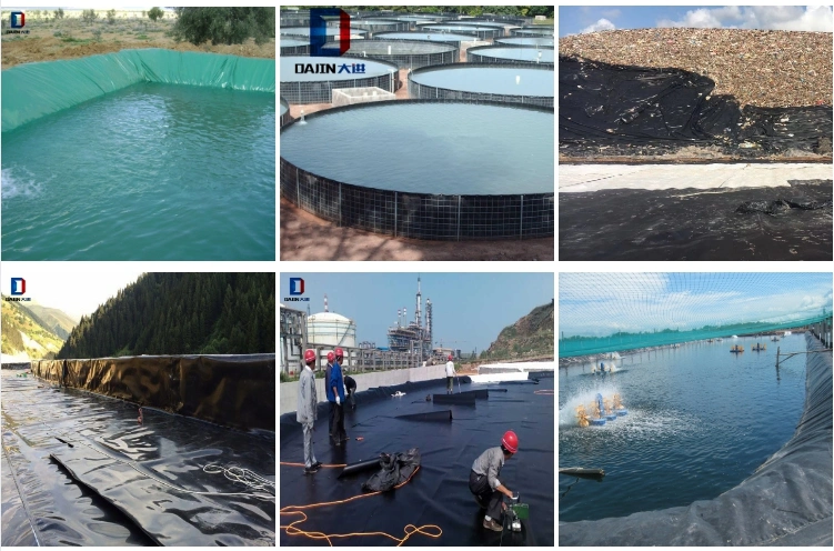 CE 1.5mm GM 13 HDPE Geomembrane for Landfill Pond in The Philippines