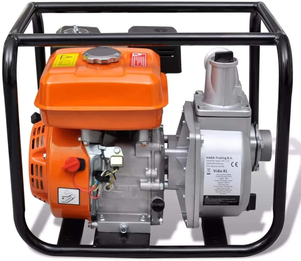 Water Transfer Pump Portable 5.5HP 4-Stroke Gas Engine 2&quot; Inch Intake Gasoline Water Pump (WP20X)