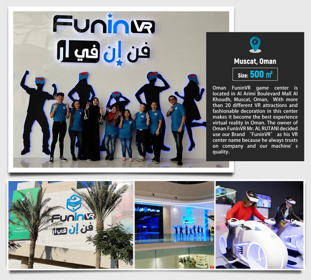 Funinvr Virtual Reality Motion Platform Simulator Amusement Park Rides