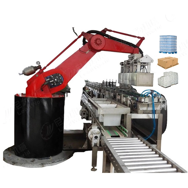Stacking Robot Machine Automatic Robot Palletizing Palletising with Manipulator Arm for Dairy and Milk