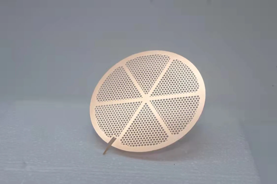Customized Etching 304 Stainless Steel Circular Micro Filter Screen