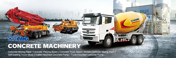 XCMG Official Mobile Concrete Truck Mixer Machine 4m3 Capacity Self Loading Cement Concrete Mixer Price for Sale
