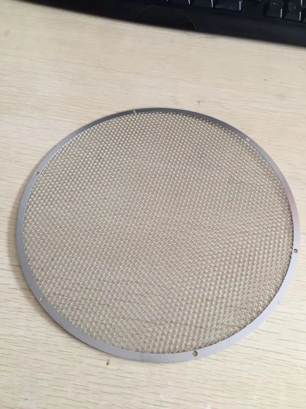 Customized Etching 304 Stainless Steel Circular Micro Filter Screen