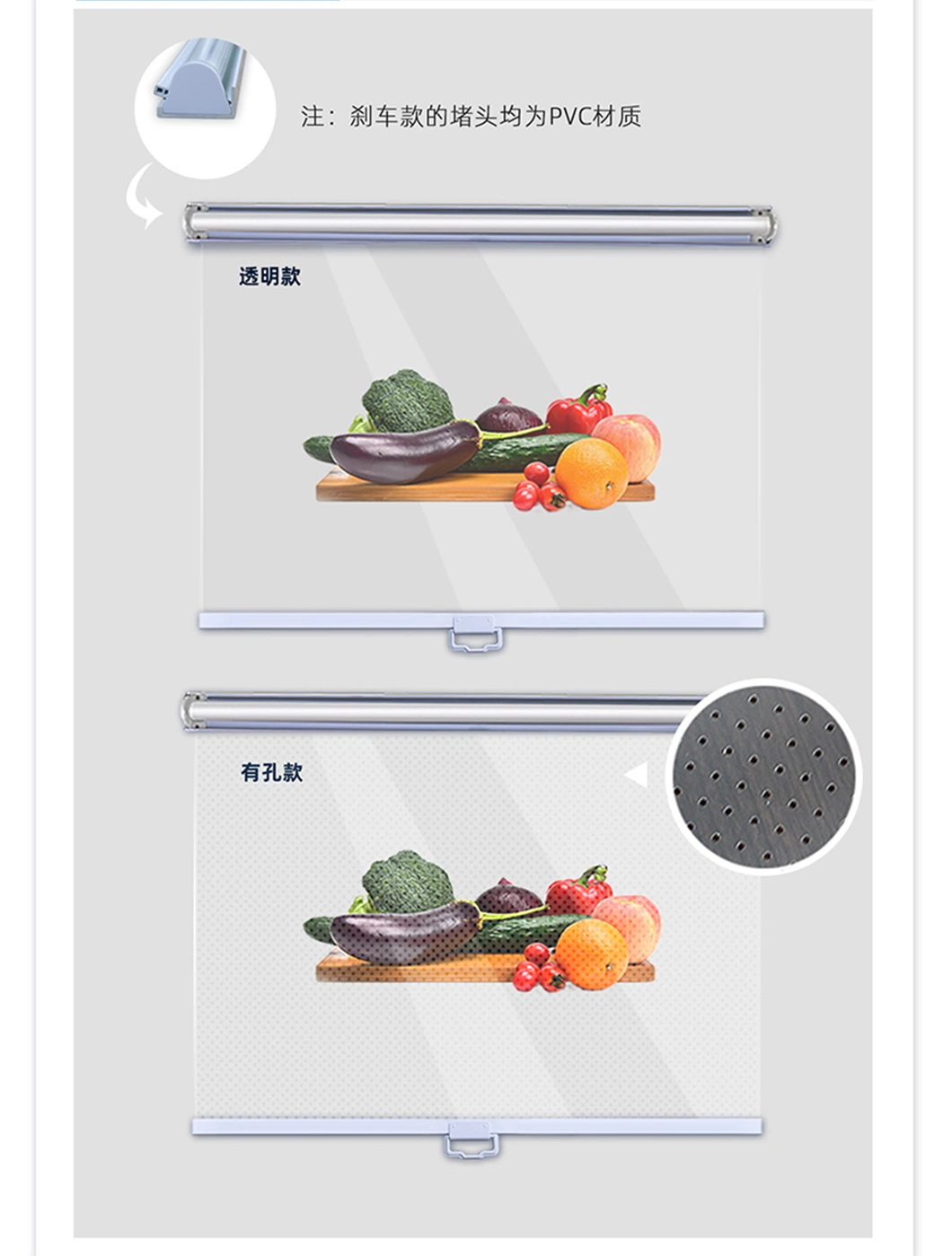 Supermarket 2 to 4 Meter Multi-Deck Open Display Cabinet for Chilling Fruit Drinking