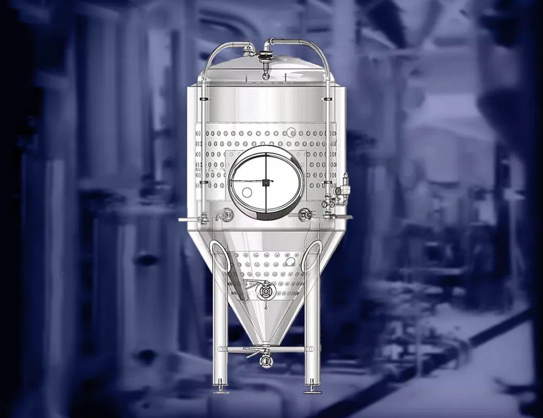 Customized Craft Beer Conical Fermenting Tank