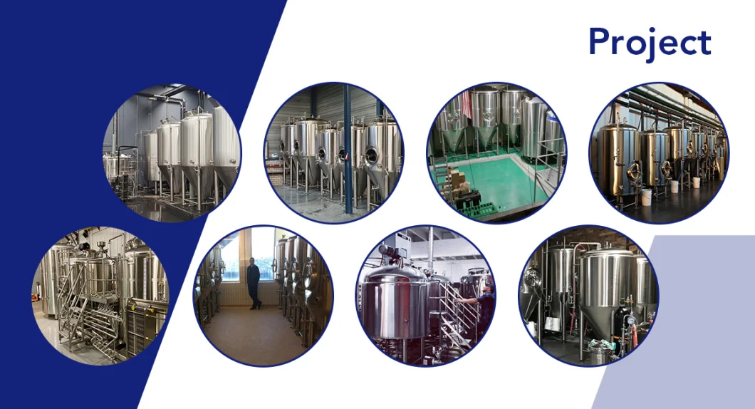 Manufacturer Supply Stainless Steel 304 Fermentation Tank with Cylindrically Conical Customized Design