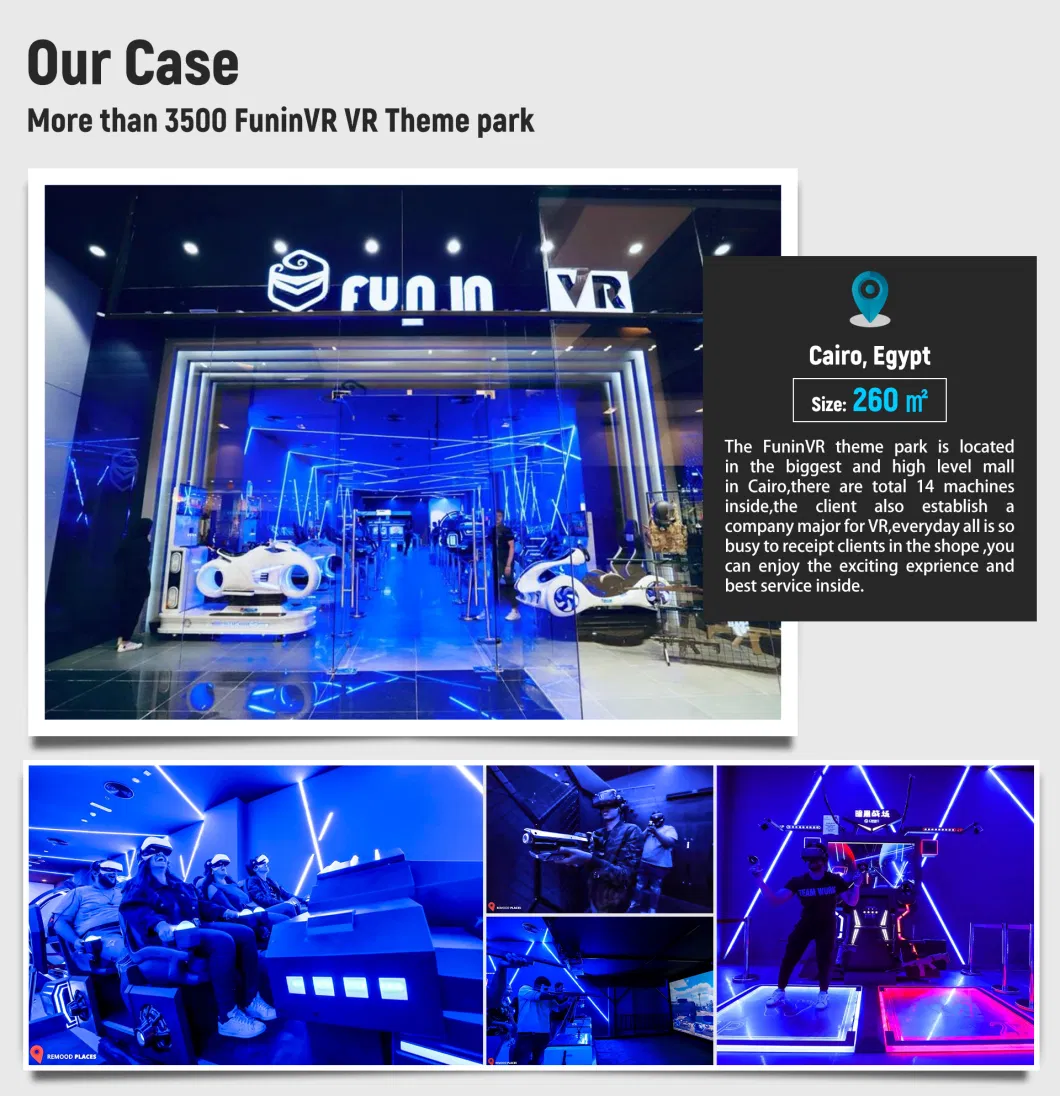 Funinvr Virtual Reality Motion Platform Simulator Amusement Park Rides