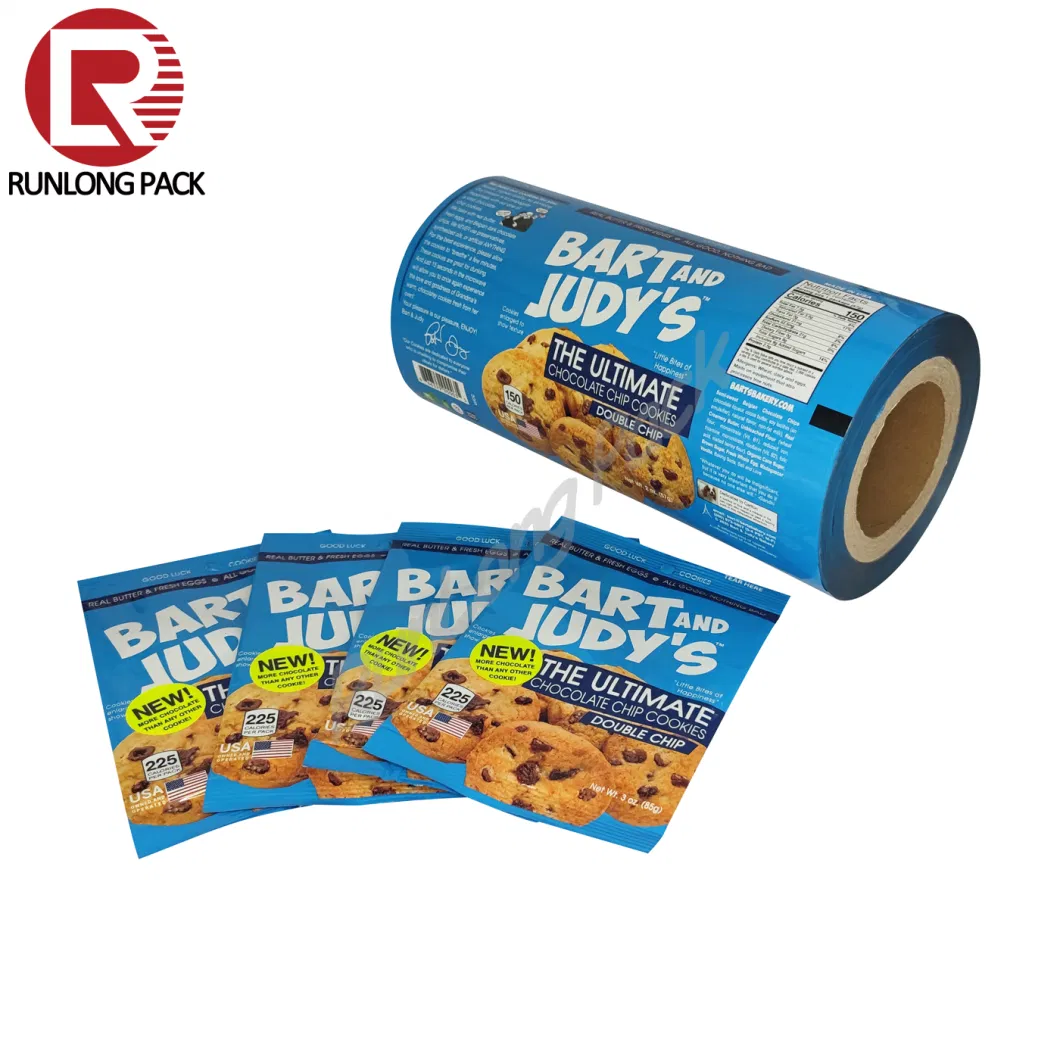 Plastic Lollipop Candy Sugar Packaging Films Roll Automatic Laminating Coffee Sachet Food Packaging