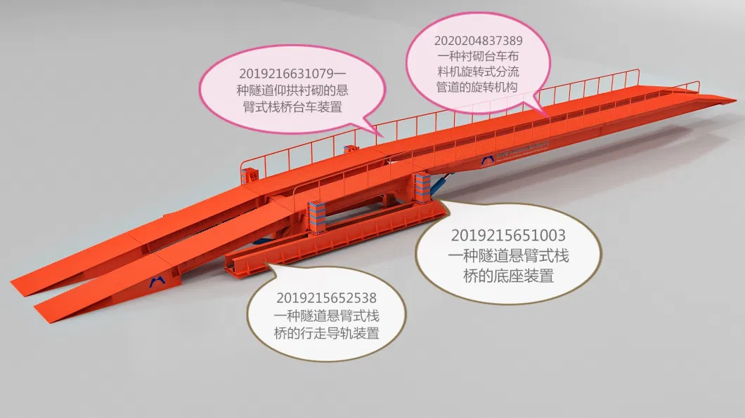 Tunnel Construction Machinery Inverted Arch Trestle