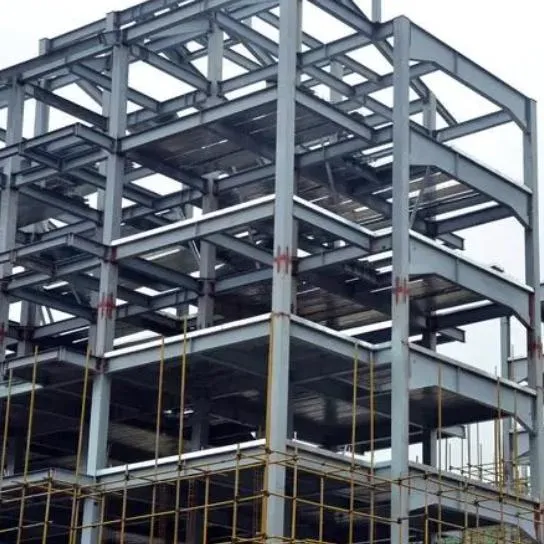 Prefabricated Multi-Story Steel Structure Building Three-Dimensional Garage Warehouse