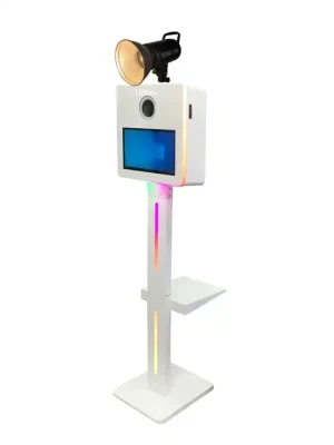 Factory Directly Sale Automatic Slow Spinning Live Backdrop Portable Camera 360 Degree Photo Booth Photobooth Machine