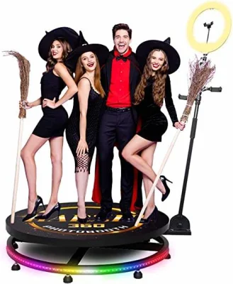 New Adjustable 360 Photo Booth Photobooth 360 Video Photo Booth Rotating Automatic 360 Photo Booth