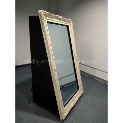 Dedi Interactive Self-Service Cabinet Magic Mirror Photo Booth with Printer and Camera