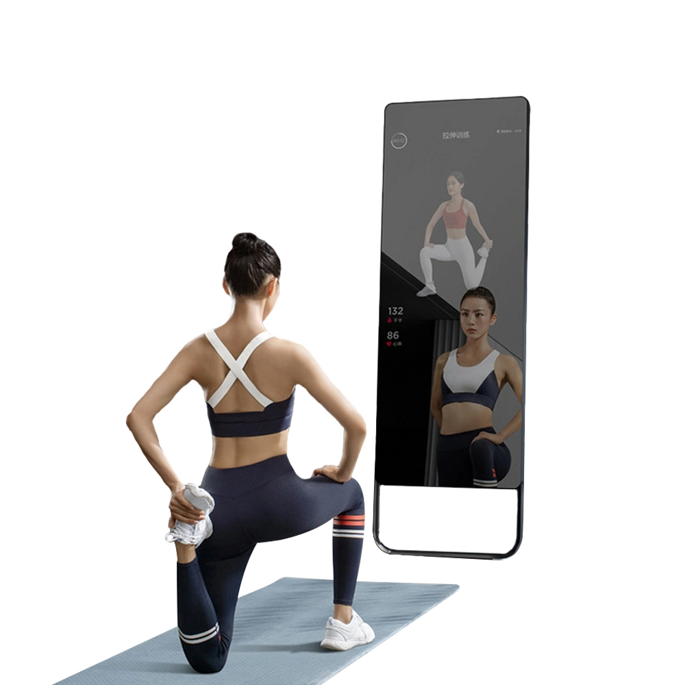 43inch LCD Screen Yoga Mirror Display Gym Smart Fitness Mirror
