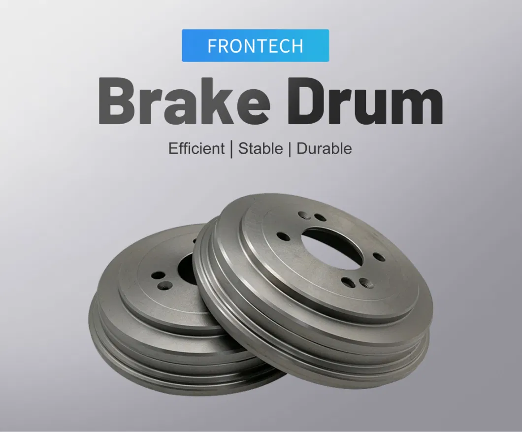 Frontech Wholesale Price Truck Spare Parts Braking System Brake Drum for Sale