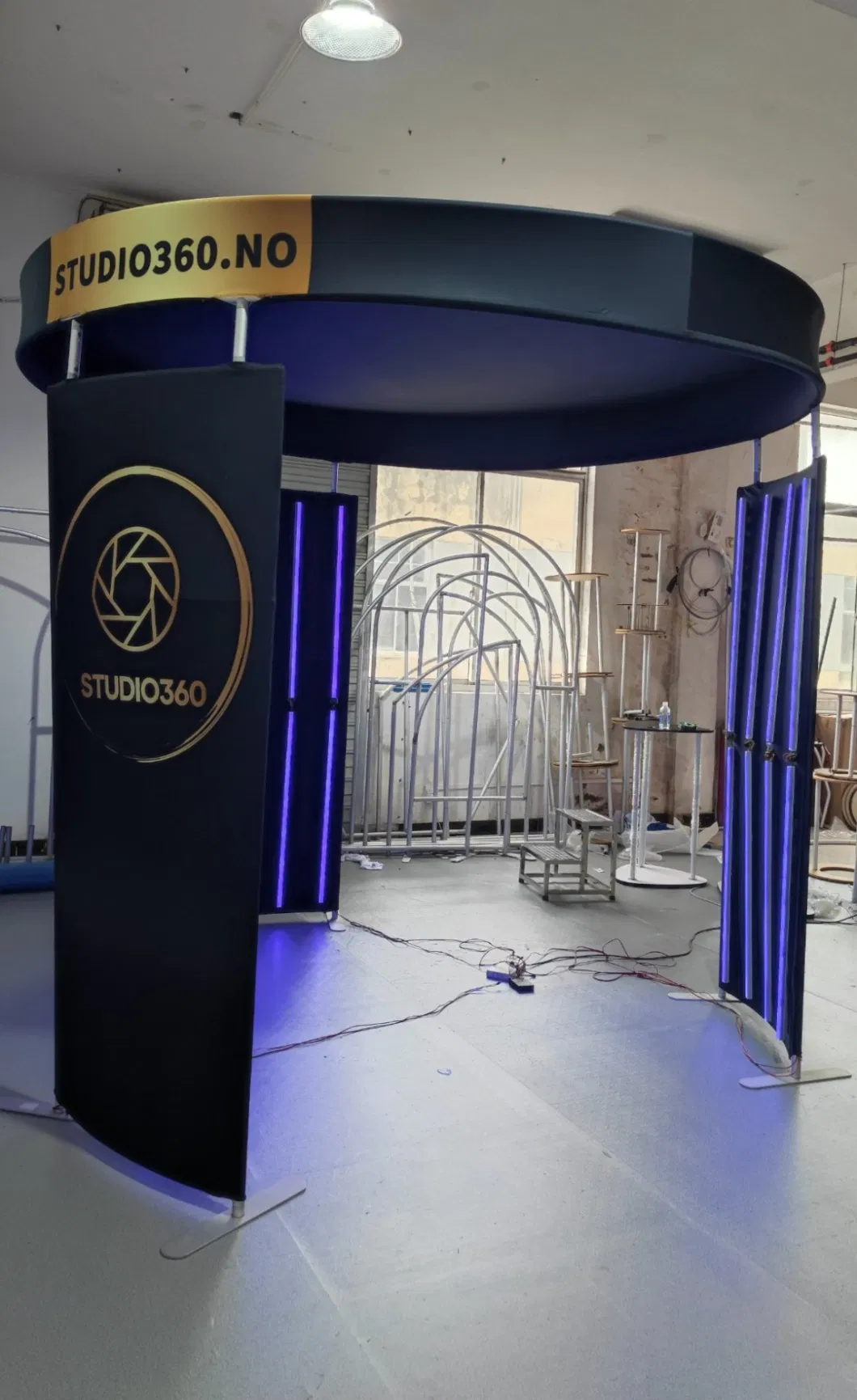 360 Camera Booth Selfie Background Backdrops