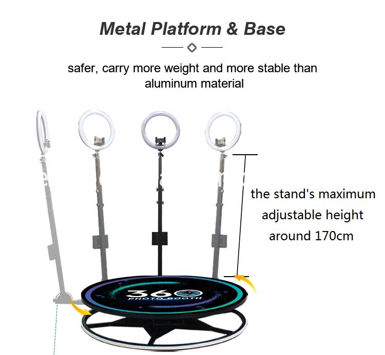 Portable &amp; Automatic 360 Degree Event Photobooth