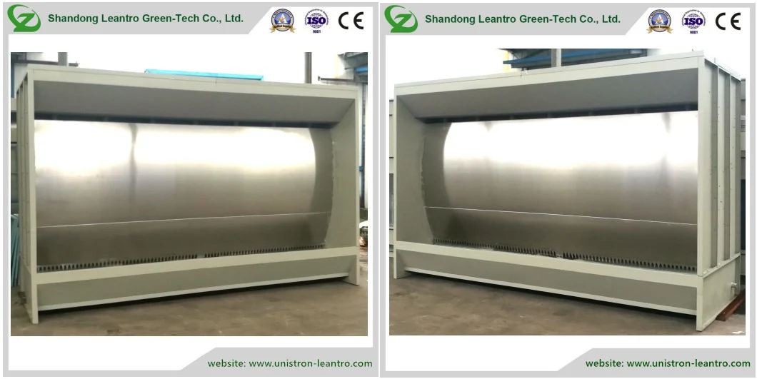 Mirror Water Curtain Paint Spray Booth for Spray Dust Cleaning Hot Sale Ce/BV/ISO