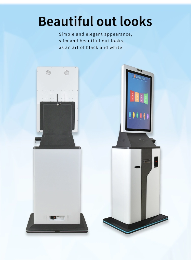 Touchscreen Scanner Printer POS Payment Self Services Ordering Payment Kiosk for Restaurant Store Interactive Kiosk