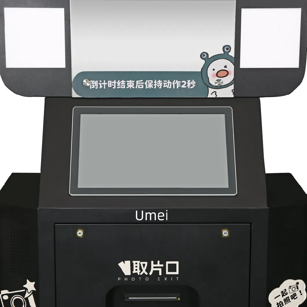 Low Cost Make Money Fast Self Service Touch Screen Instant Camera Photo Booth