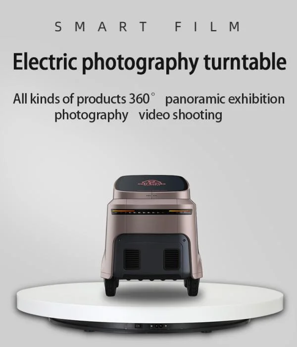 Na600 Max. Load 50kg Photography Stages Electric 360 Photo Booth Base