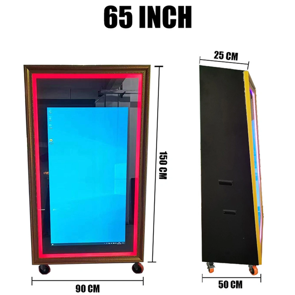 Cheap Price Portable Photobooth Kiosk Machine 2023 Selfie Magic Mirror Photo Booth for Sale