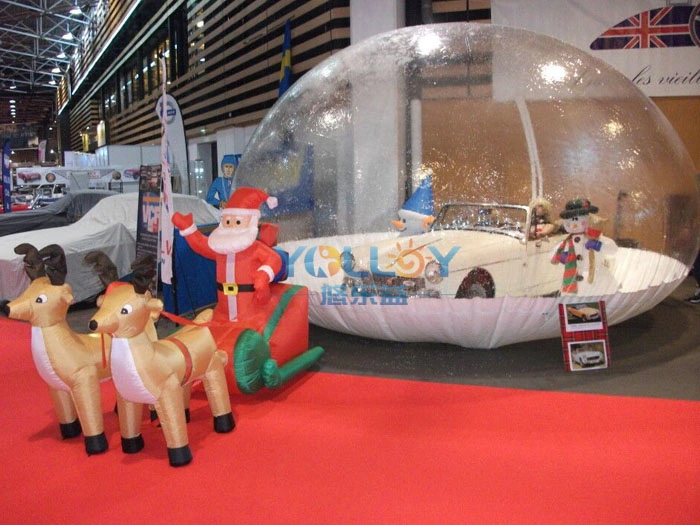 Giant Snow Globe with Bouncer Base for Photo Booth for Christmas Decoration