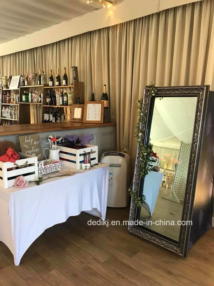 Dedi Interactive Self-Service Cabinet Magic Mirror Photo Booth with Printer and Camera