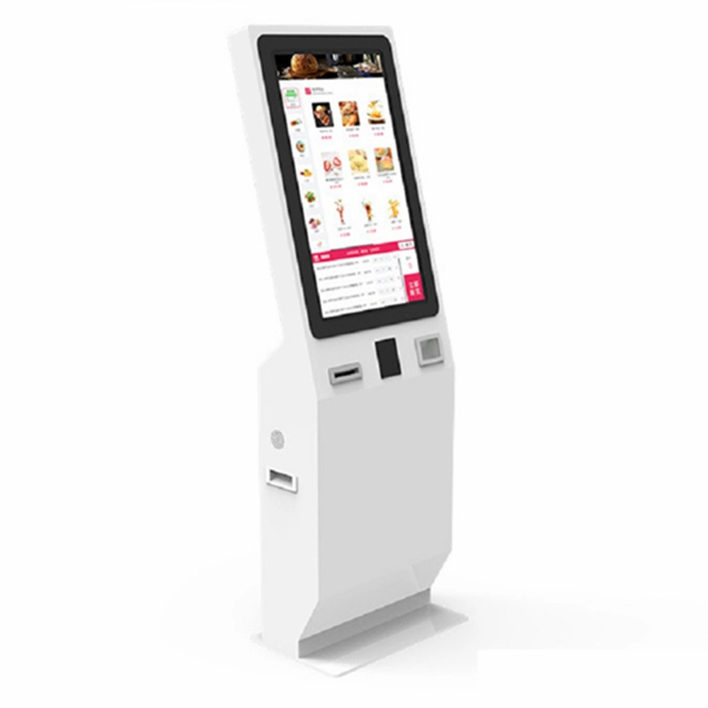Smart Restaurant Order Kiosk POS Payment Terminal Self Service 24inch Touch Screen Self-Service Payment Kiosk