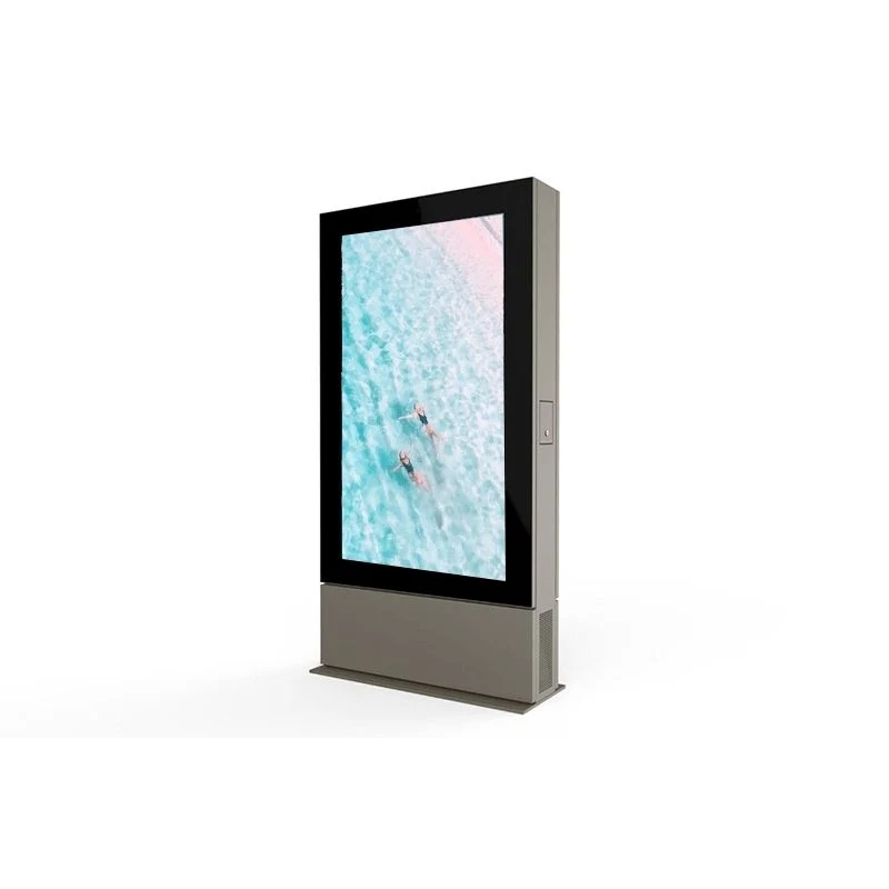 Waterproof IP65 Rated 55&quot; Floor Stand Outdoor Indoor LCD Digital Signage Cheap Price