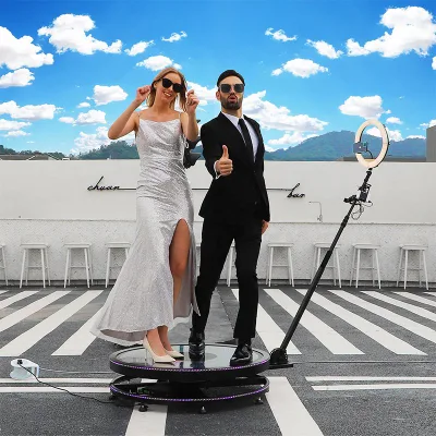  Personalizar Classic Selfie lento movimiento automático instantáneo 360 stand de fotos