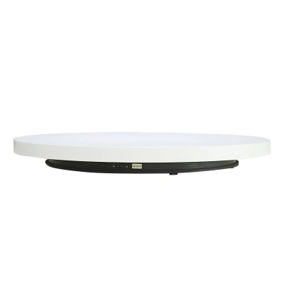  Plato giratorio-BKL 60cm máx. Carga 50kg carga pesada Plataforma giratoria Fotografía etapa eléctrica 360 Foto base