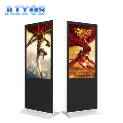  Centro comercial Android 11 pantalla de publicidad LCD de Kiosko de autoservicio