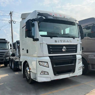  Obtenga un presupuesto gratuito Cámara trasera de 360 grados Sinotruk Sitrak G7 tractor LNG 440HP 480hp 510hp Precio barato para ventas
