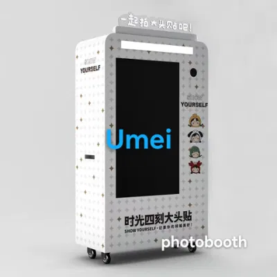  Corea último Equipo operado con monedas Cámara Shoot pasaporte Foto Stand Soporte