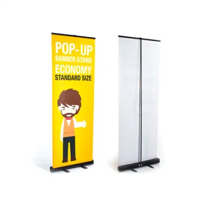  La pantalla de la marca al por mayor Eachsign retráctil baratos Roll up Stand Banner