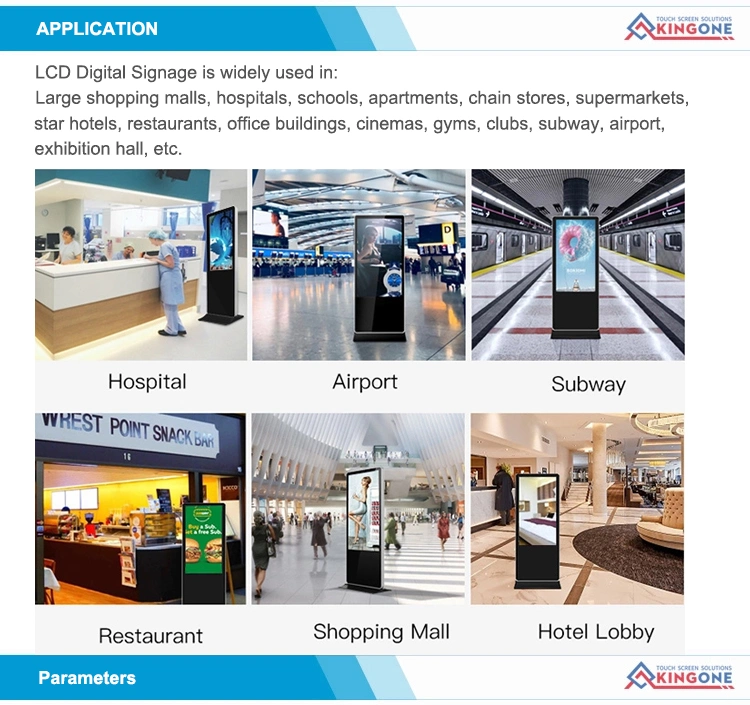 32 43 49 55 Inch Floor Standing Photo Booth Android Network WiFi 3G Touch Screen Wayfinding Kiosk