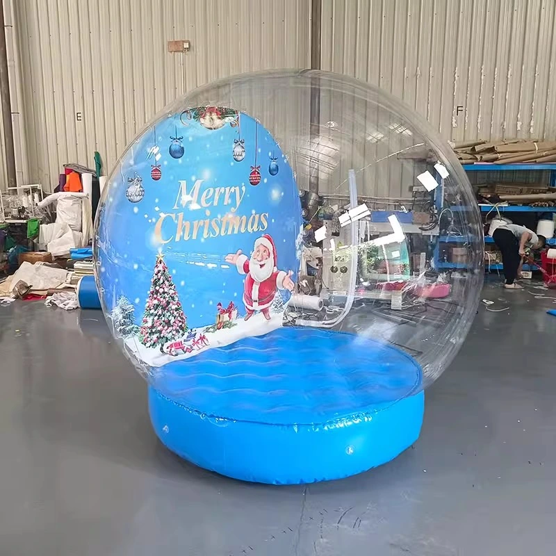 Boyi Birthday Party Events Giant Inflatable Human Snow Globe Photo Booth