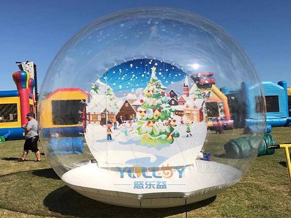 Christmas Inflatable Snow Globe Photo Booth