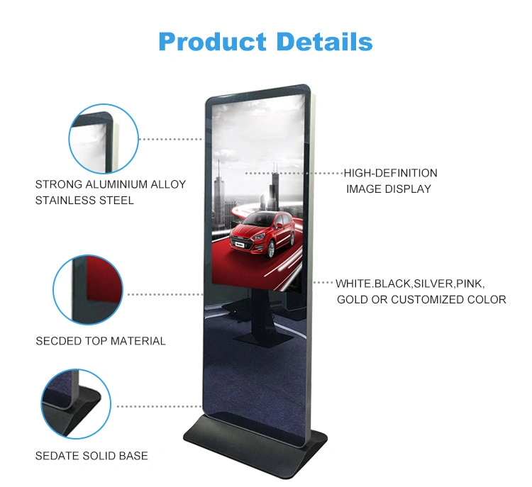 Envison Vertical Wall Mounted Smart Magic Mirror Photobooth Digital Signage LCD Advertising Display with Motion Sensor