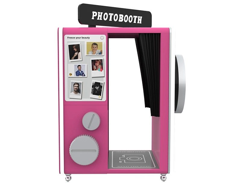 Mirror Photo Booth Machine Instant Print Photo Booth Vending Machine with Printer Kiosk