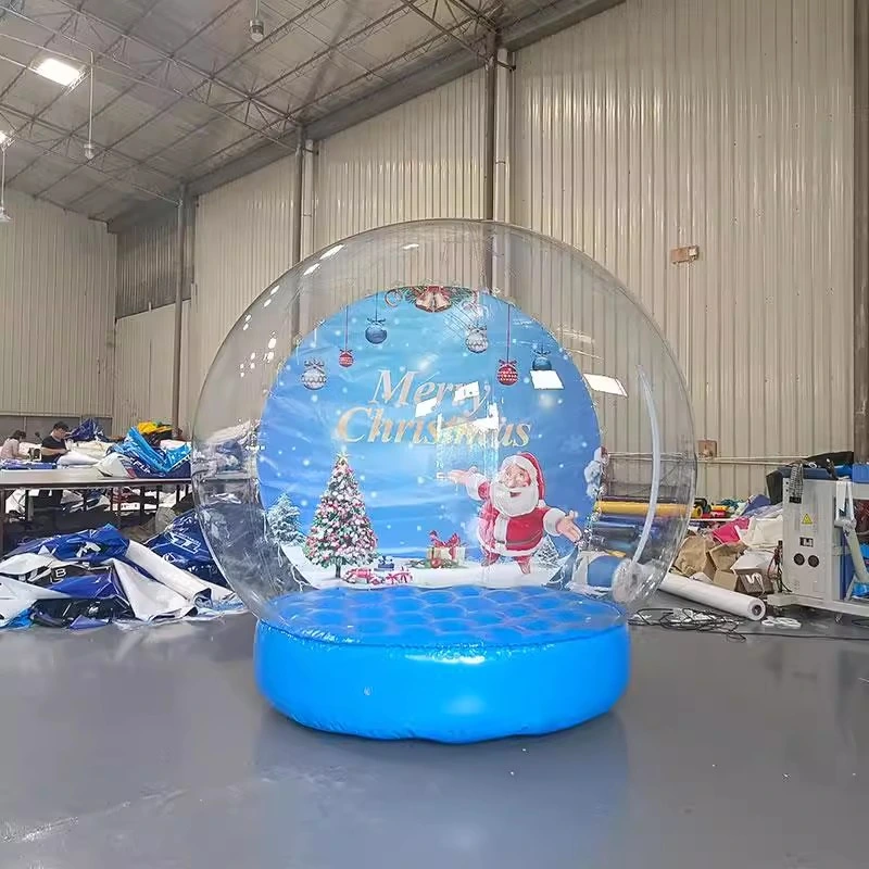 Boyi Birthday Party Events Giant Inflatable Human Snow Globe Photo Booth