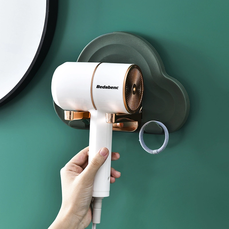 Self Adhesive Wall Mount Stand for Most Brand/Size Universal Hair Dryer Holder