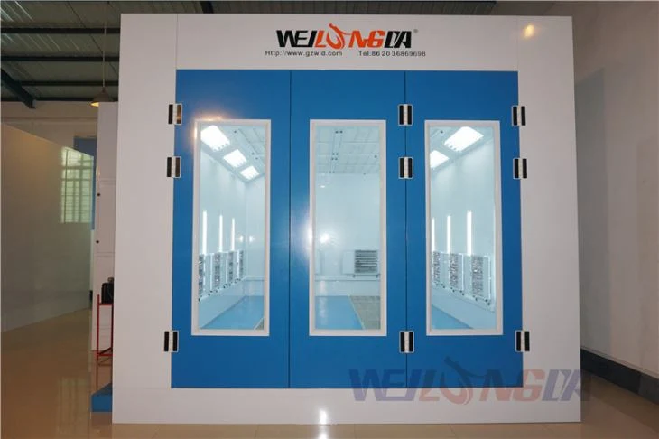 Wld6200b Infrared Lamp Spray Painting Booth for Sale Thailand