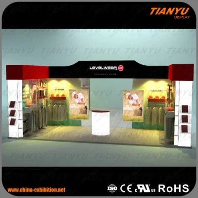  Design dello stand con retroilluminazione per esposizione in tessuto tensionato a impatto visivo
