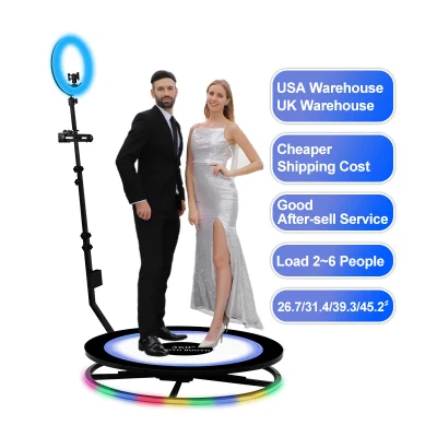 Personalizza all&prime;ingrosso Spin Selfie Specchio Wedding 360 gradi Photo Booth