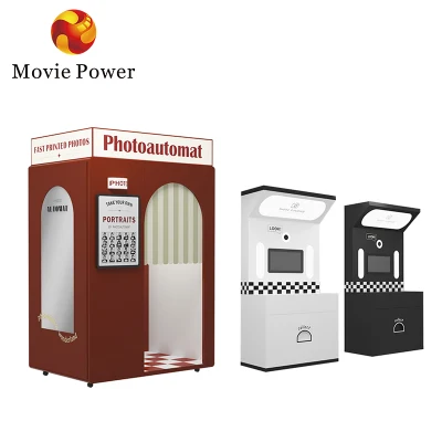  Shopping Mall Custom Shell fotocamera reflex digitale Photo Booth host Machine Chiosco fotografico Selfie per stampante con schermo a sfioramento
