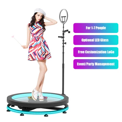  Videocamera 360 Photo Booth CA Rental LED gonfiabile opzionale E accessori